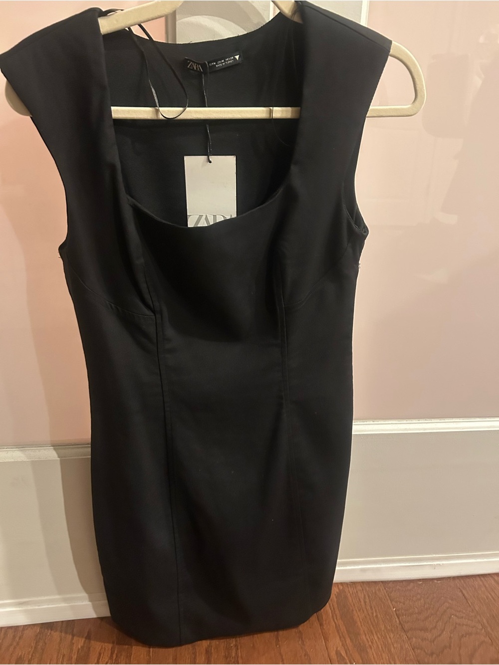 Zara Black Sleeveless Mini Dress